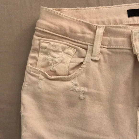 Darker white, ripped J Brand jeans - Picture 3 of 6